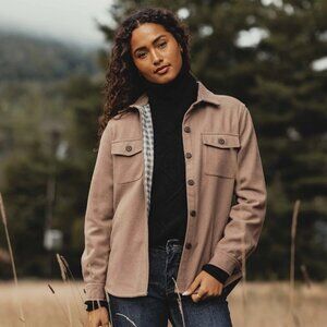 The Normal Brand Women's Brightside Flannel-Lined Jacket